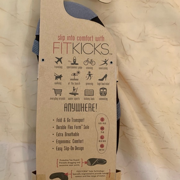 FitKicks Comfort Shoe Size Small NWT - Picture 2 of 3